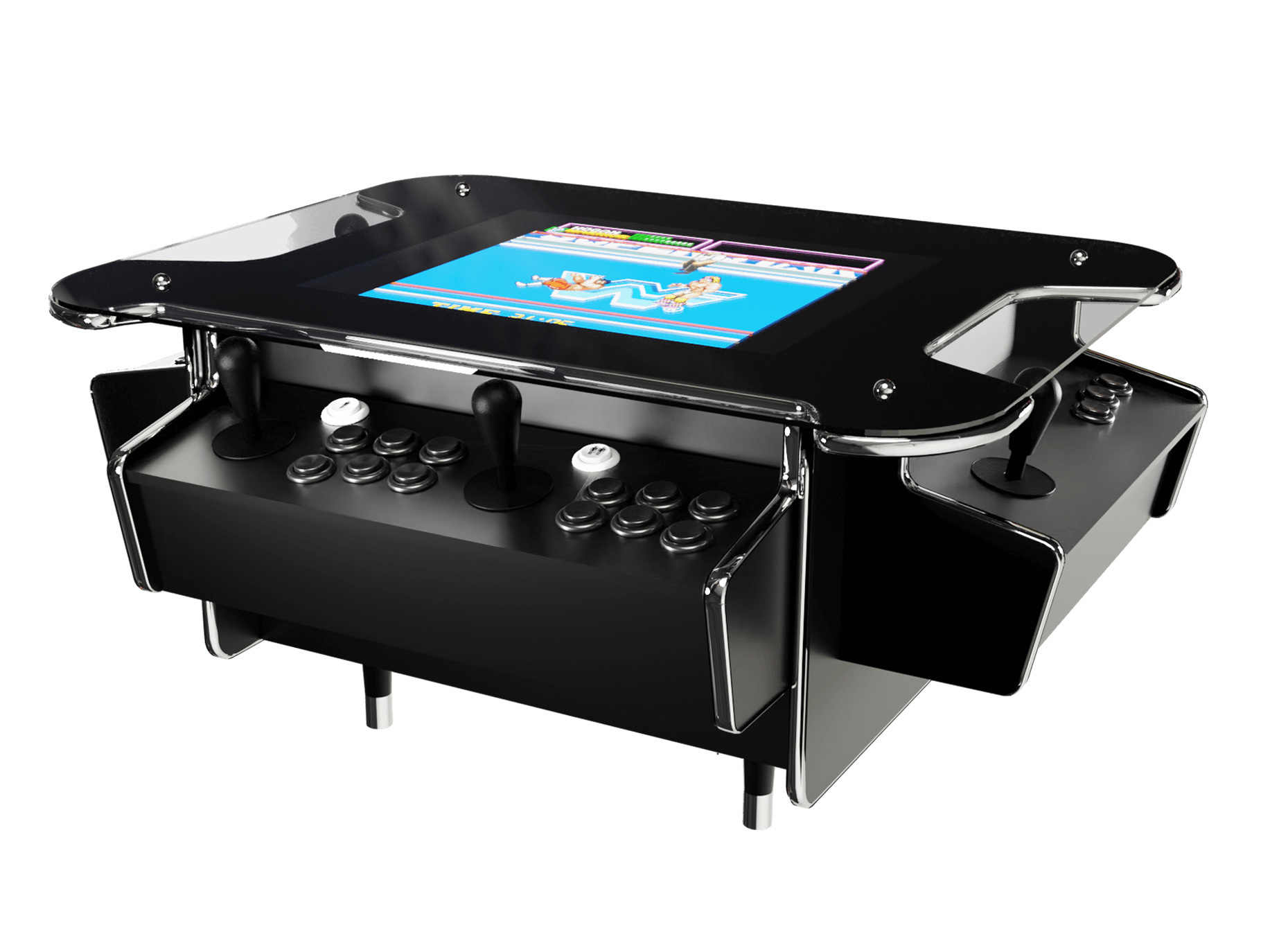 Synergy Coffee Table Arcade Machine - Black Finish - 1